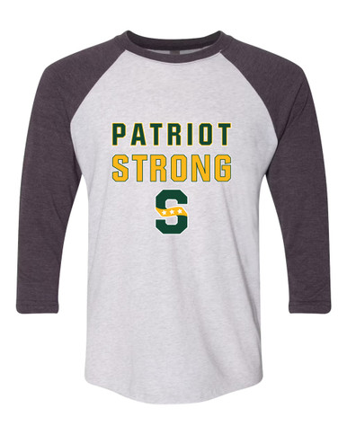 Stevenson Patriots S Script Strong #2 Women's Baseball T-Shirt