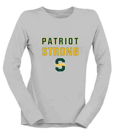 Stevenson Patriots S Script Strong #2 Women's Premium LS T-Shirt