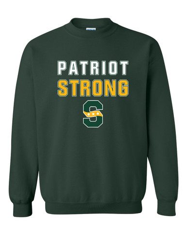 Stevenson Patriots S Script Strong #2 Men's Sweatshirt