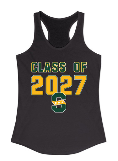 Stevenson Patriots S Script Class of 2027 Women's Tank Top