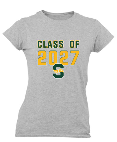 Stevenson Patriots S Script Class of 2027 Women's SS T-Shirt