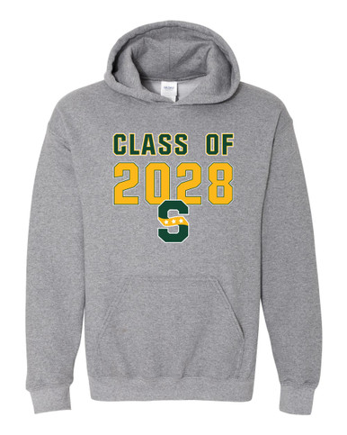 Stevenson Patriots S Script Class of 2028 Men's Hoodie