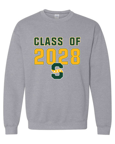 Stevenson Patriots S Script Class of 2028 Men's Sweatshirt