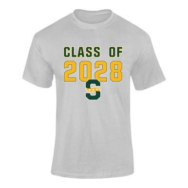 Stevenson Patriots S Script Class of 2028 Men's SS T-Shirt