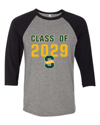 Stevenson Patriots S Script Class of 2029 Women's Baseball T-Shirt