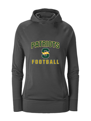 Stevenson Patriots S Script Football #1 Women's Hoodie
