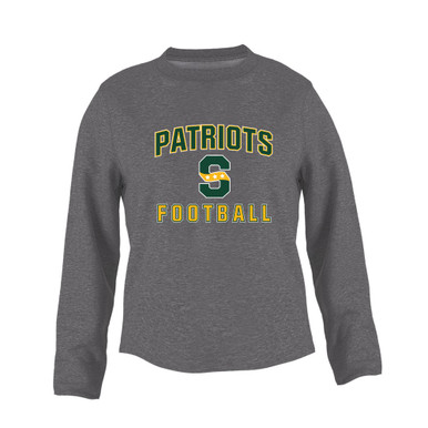 Stevenson Patriots S Script Football #1 Women's Sweatshirt