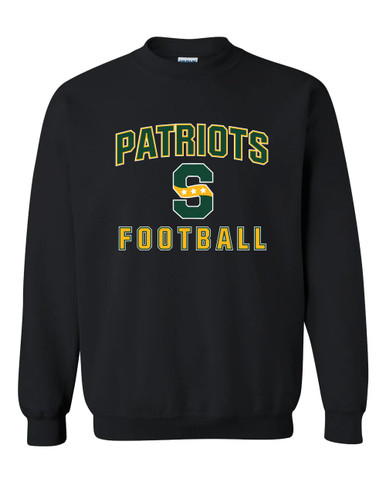 Stevenson Patriots S Script Football #1 Men's Sweatshirt