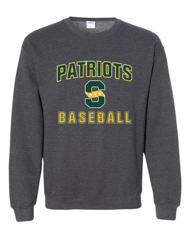 Stevenson Patriots S Script Baseball #1 Men's Sweatshirt