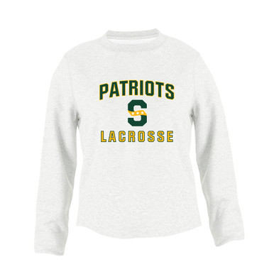 Stevenson Patriots S Script Lacrosse Women's Sweatshirt
