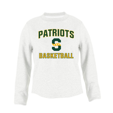 Stevenson Patriots S Script Basketball #1 Men's Sweatshirt