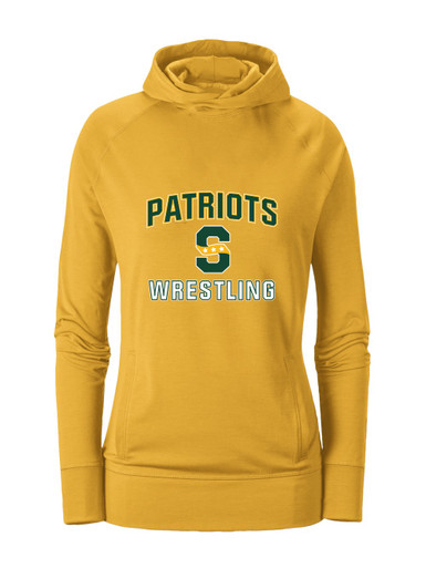 Stevenson Patriots S Script Wrestling Women's Hoodie