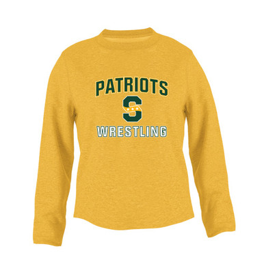 Stevenson Patriots S Script Wrestling Women's Sweatshirt