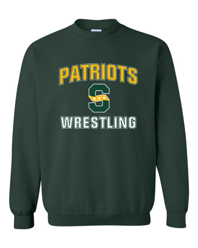 Stevenson Patriots S Script Wrestling Men's Sweatshirt