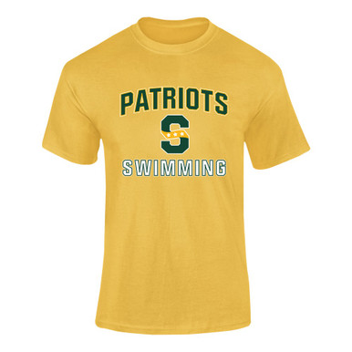 Stevenson Patriots S Script Swimming Men's Premium SS T-Shirt