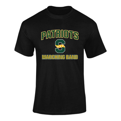 Stevenson Patriots S Script Marching Band Men's Premium SS T-Shirt