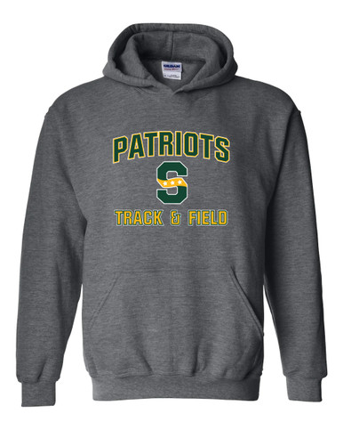 Stevenson Patriots S Script Track & Field Men's Hoodie