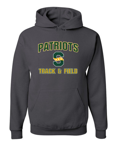 Stevenson Patriots S Script Track & Field Men's Premium Hoodie