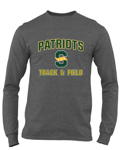 Stevenson Patriots S Script Track & Field Men's Premium LS T-Shirt