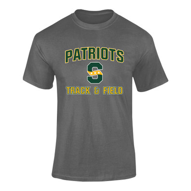 Stevenson Patriots S Script Track & Field Men's Premium SS T-Shirt