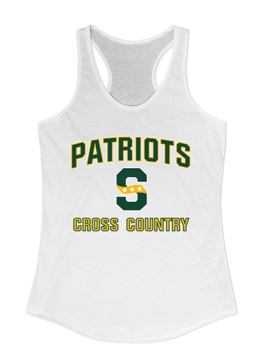 Stevenson Patriots S Script Cross Country Women's Tank Top