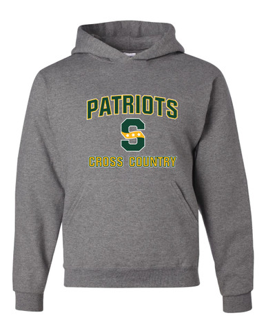 Stevenson Patriots S Script Cross Country Men's Premium Hoodie