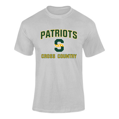 Stevenson Patriots S Script Cross Country Men's SS T-Shirt