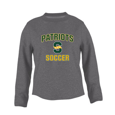 Stevenson Patriots S Script Soccer #1 Women's Sweatshirt