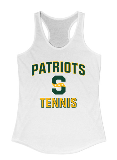 Stevenson Patriots S Script Tennis Women's Tank Top