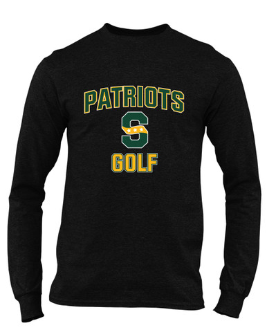 Stevenson Patriots S Script Golf Men's Premium LS T-Shirt