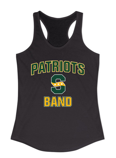 Stevenson Patriots S Script Band # 1 Women's Tank Top