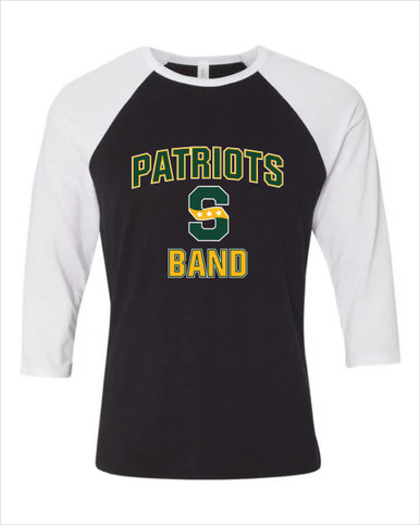 Stevenson Patriots S Script Band # 1 Women's Baseball T-Shirt