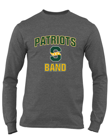 Stevenson Patriots S Script Band # 1 Men's Premium LS T-Shirt