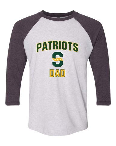 Stevenson Patriots S Script Dad Men's Baseball T-Shirt