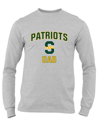 Stevenson Patriots S Script Dad Men's Premium LS T-Shirt