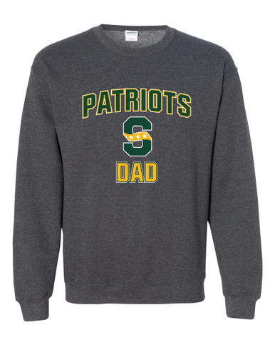 Stevenson Patriots S Script Dad Men's Sweatshirt