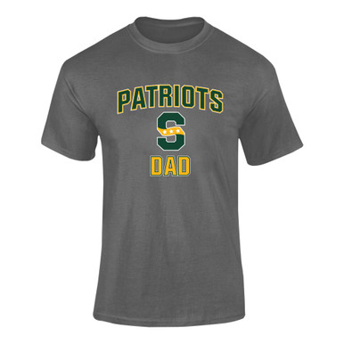 Stevenson Patriots S Script Dad Men's SS T-Shirt