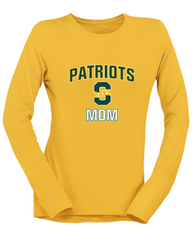 Stevenson Patriots S Script Mom Women's LS T-Shirt