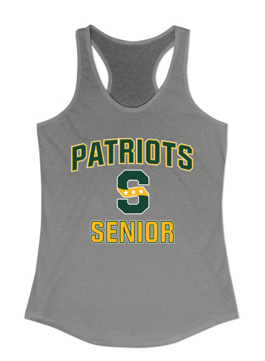 Stevenson Patriots S Script Senior #1 Women's Tank Top