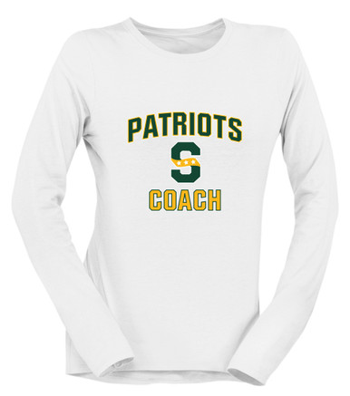 Stevenson Patriots S Script Coach Women's Premium LS T-Shirt