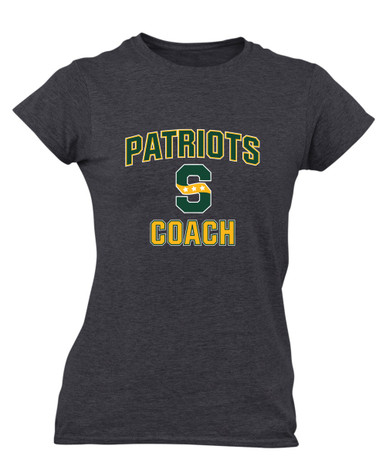 Stevenson Patriots S Script Coach Women's SS T-Shirt