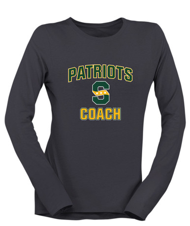 Stevenson Patriots S Script Coach Women's LS T-Shirt