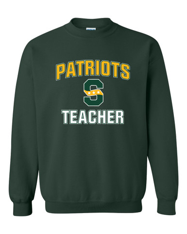 Stevenson Patriots S Script Teacher Men's Sweatshirt