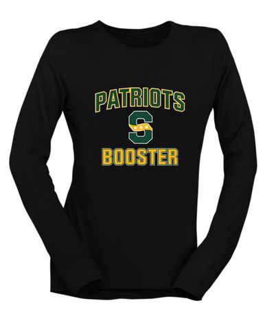 Stevenson Patriots S Script Booster Women's Premium LS T-Shirt