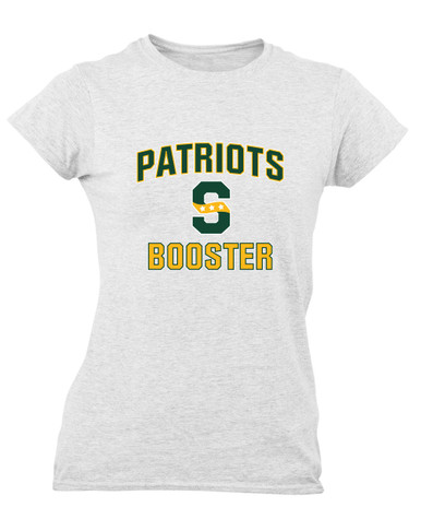 Stevenson Patriots S Script Booster Women's Premium SS T-Shirt