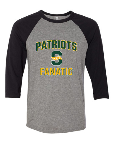 Stevenson Patriots S Script Fanatic Men's Baseball T-Shirt