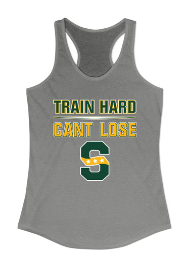 Stevenson Patriots S Script Train Hard, Can't Lose Women's Tank Top