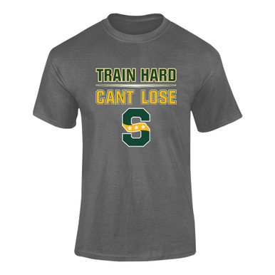 Stevenson Patriots S Script Train Hard, Can't Lose Men's Premium SS T-Shirt