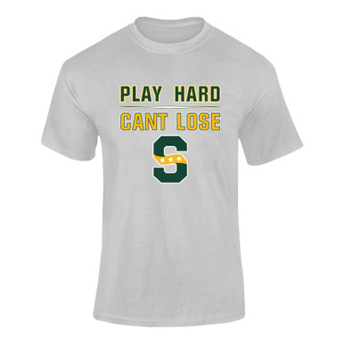Stevenson Patriots S Script Play Hard, Can't Lose Men's Premium SS T-Shirt