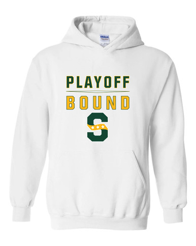 Stevenson Patriots S Script Playoff Bound Men's Hoodie